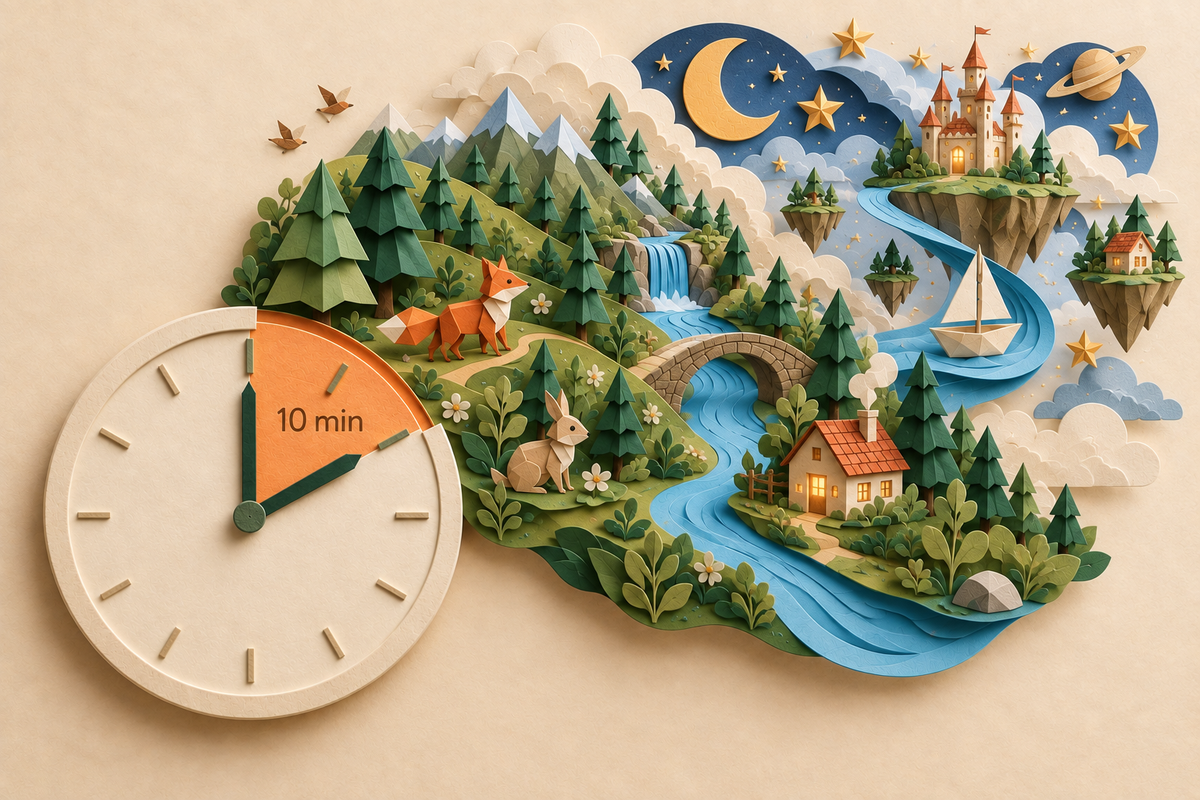 10 Minutes of Stories a Day... A Little Time with a Beautiful Impact